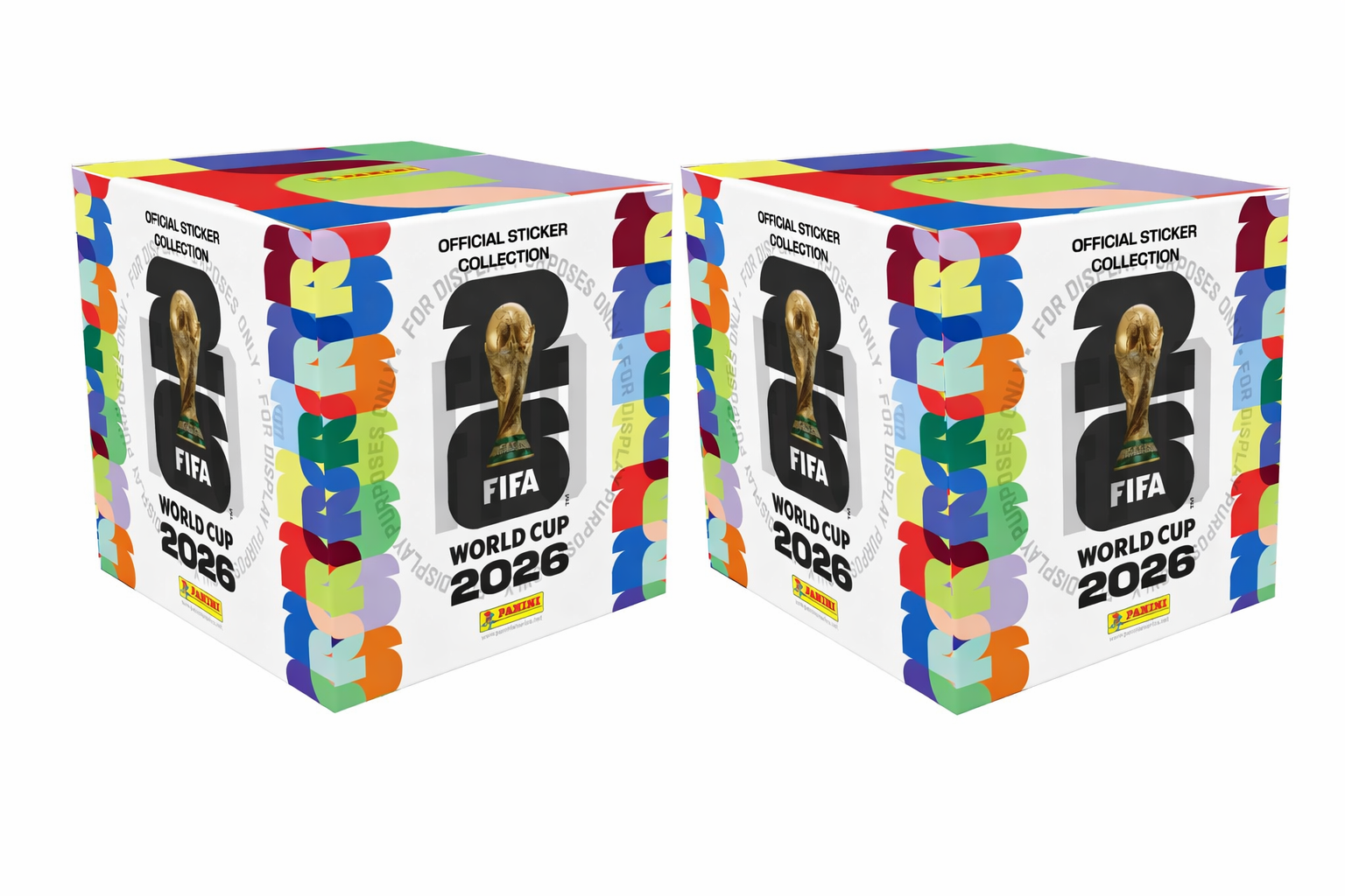 2 Cajas de figuritas FIFA World Cup 2026